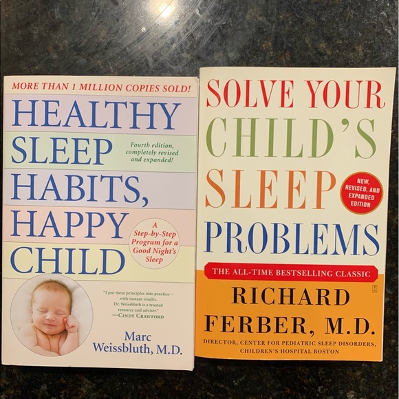 Baby sleep books lot. Like new giftable condition. Weissbluth and Ferber - Picture 1 of 5